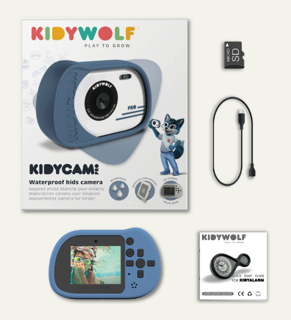 KIDYCAM PRO - Appareil photo digital bleu