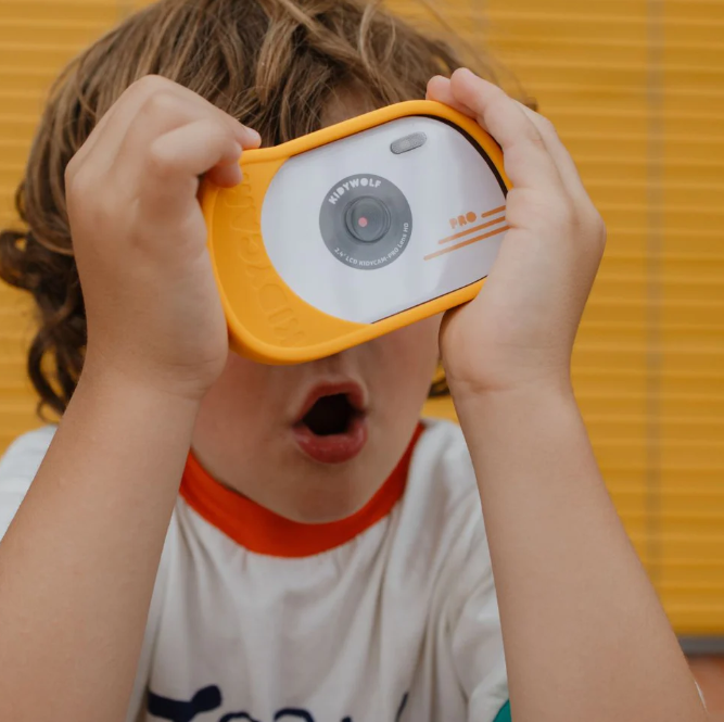 KIDYCAM PRO - Appareil photo digital jaune