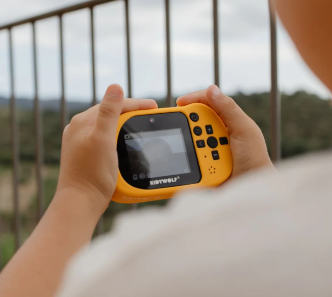KIDYCAM PRO - Appareil photo digital jaune