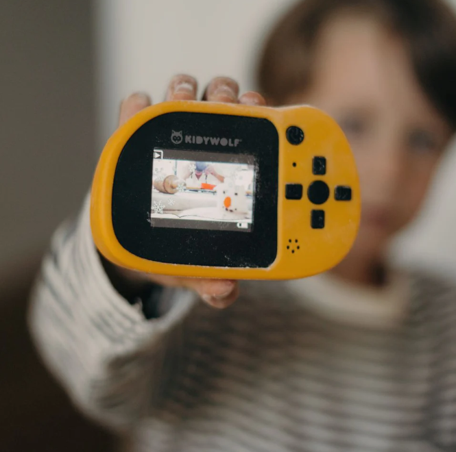 KIDYCAM PRO - Appareil photo digital jaune