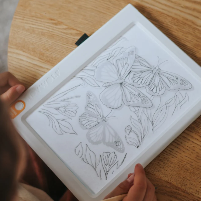 KIDYDRAW PAD - Tablette à dessin lumineuse "Animaux"