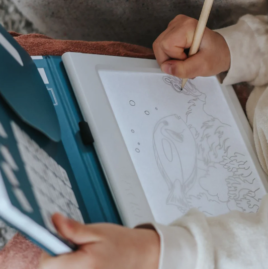KIDYDRAW PAD - Tablette à dessin lumineuse "Animaux"