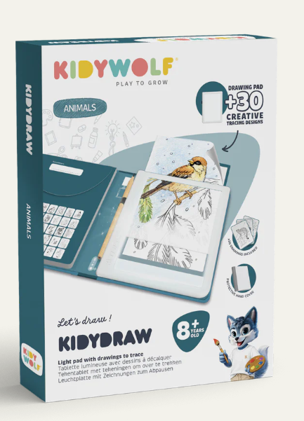 KIDYDRAW PAD - Tablette à dessin lumineuse "Animaux"