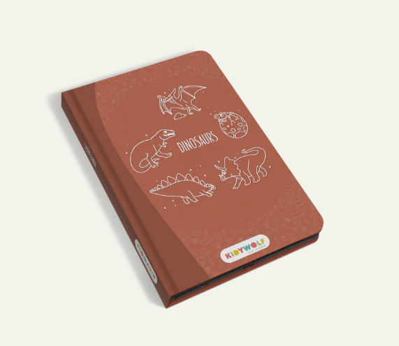 KIDYDRAW MINI - Tablette à dessin 30 fiches Dinosaures