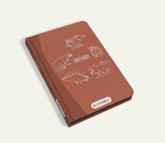 KIDYDRAW MINI - Tablette à dessin 30 fiches Dinosaures