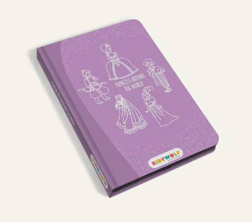 KIDYDRAW MINI - Tablette à dessin 30 fiches Princesse