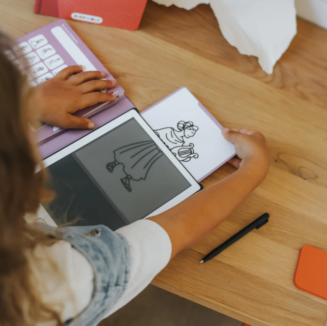 KIDYDRAW MINI - Tablette à dessin 30 fiches Princesse