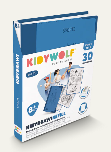 Recharges pour kidydraw pad - Thème sport