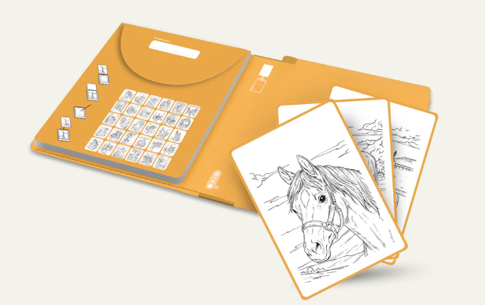 Recharges pour kidydraw pad - Thème chevaux