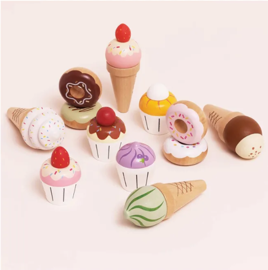 Glaces en cornet