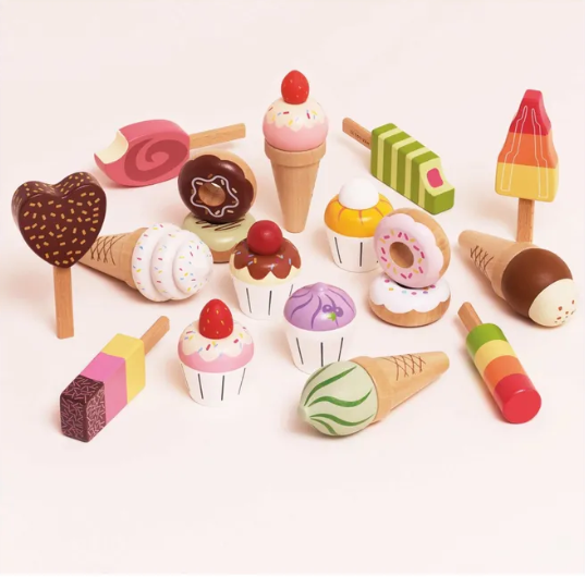 Glaces en cornet