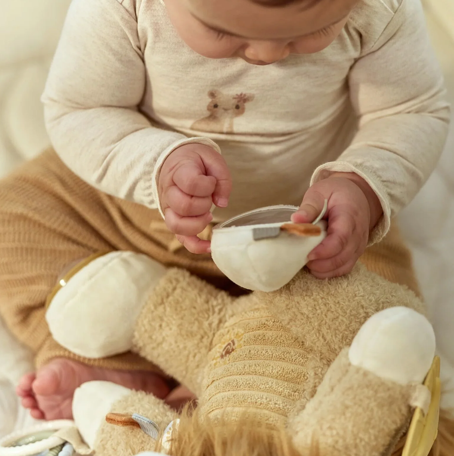 Peluche d'activité Lion