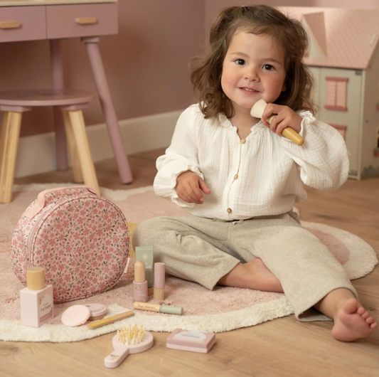 Set de Maquillage en Bois