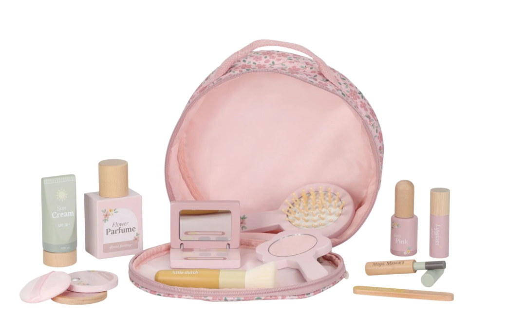 Set de Maquillage en Bois