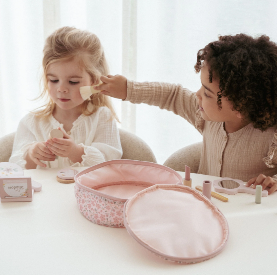 Set de Maquillage en Bois