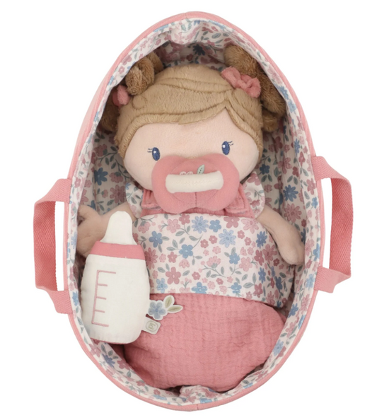 Set couffin et poupon Rosa - 30cm