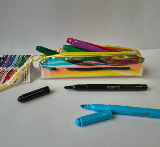 Trousse de 12 feutres lavables
