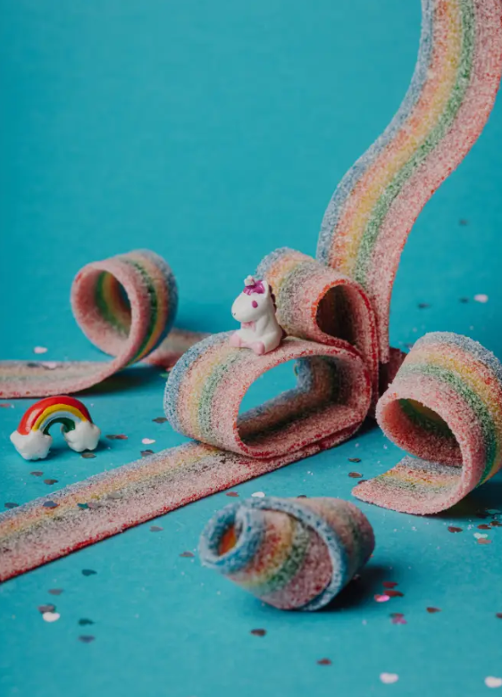Bouteille sensorielle Arc en ciel & Licorne