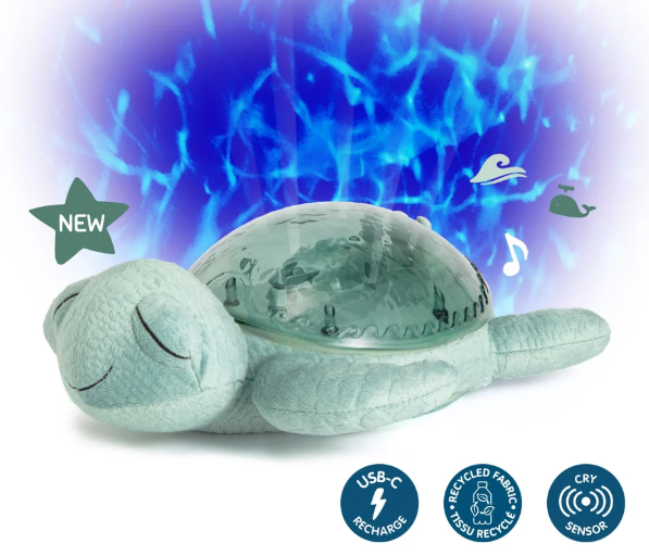 Tranquil Turtle Verte – Veilleuse musicale et apaisante