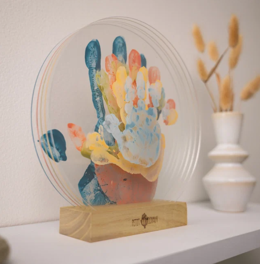 Family Colors – Cadre d’empreintes de famille