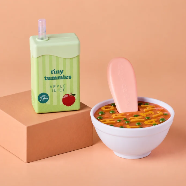 Box soupe & Jus de pomme en brique