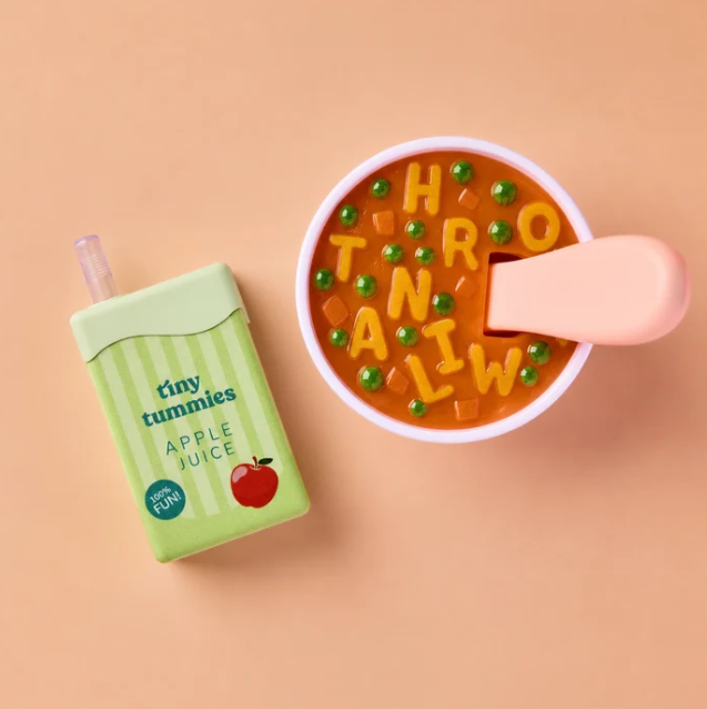 Box soupe & Jus de pomme en brique