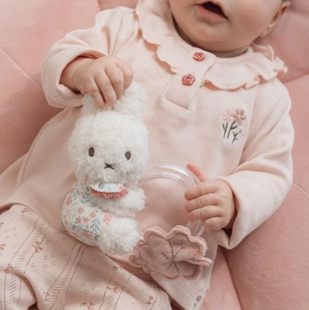 Anneau hochet Miffy - Lucky blossom