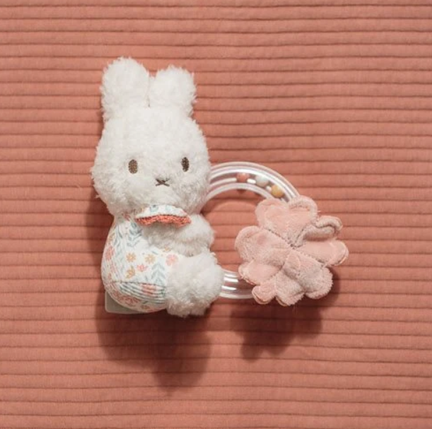 Anneau hochet Miffy - Lucky blossom