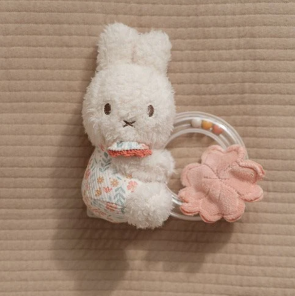 Anneau hochet Miffy - Lucky blossom