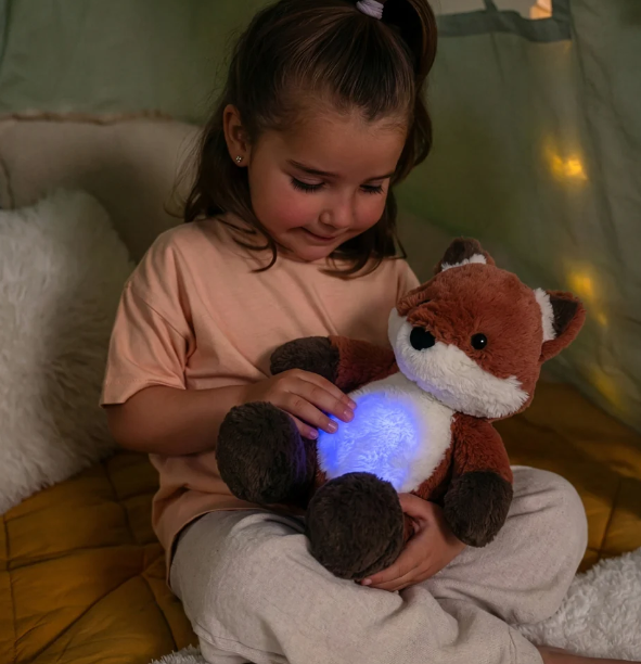 LoveLight – Milo le renard | Peluche veilleuse musicale Cloud B