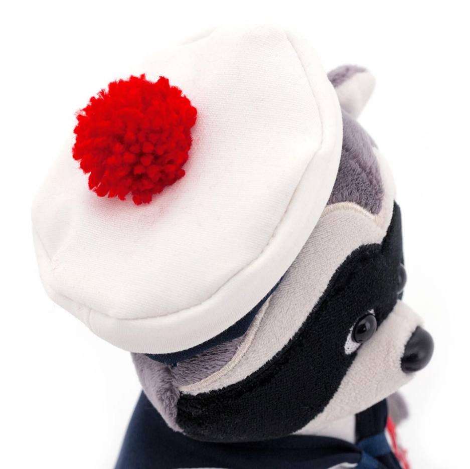 ⚓Peluche Raton laveur marin – 25 cm