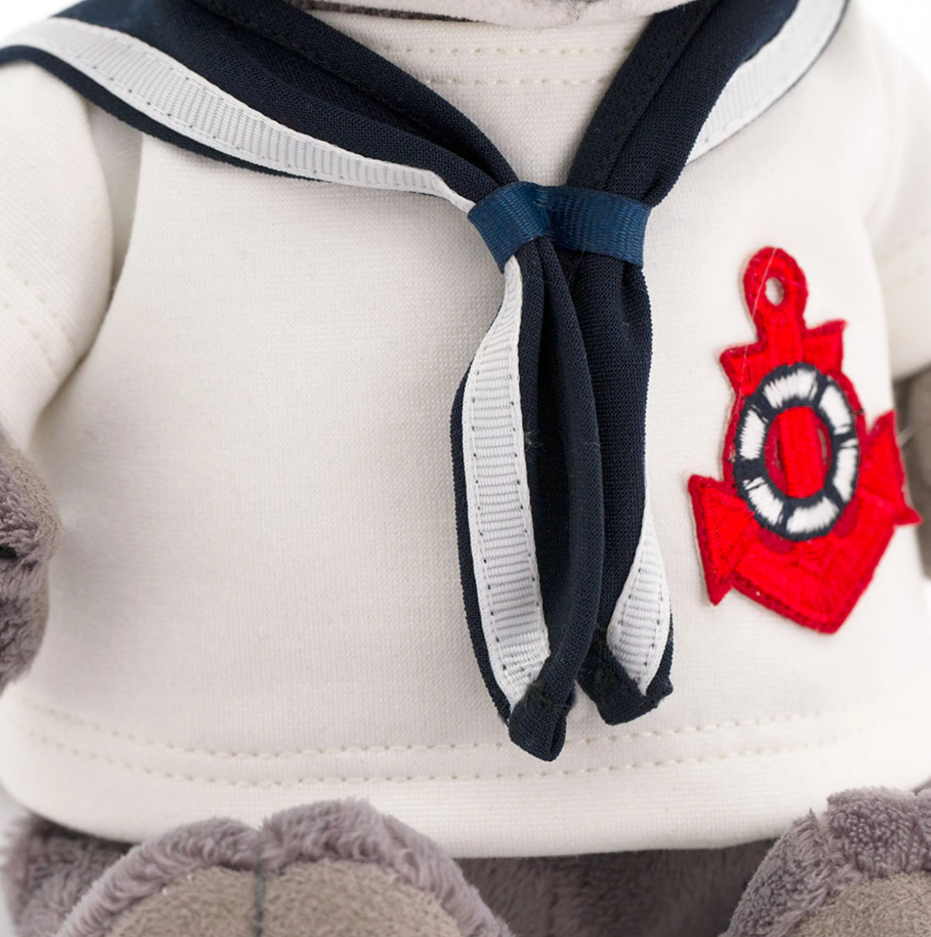 ⚓Peluche Raton laveur marin – 25 cm