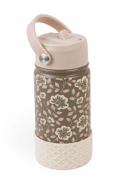Gourde isotherme - 350Ml - Fleurs vintages