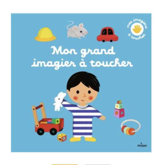 Livre - Mon grand imagier à toucher