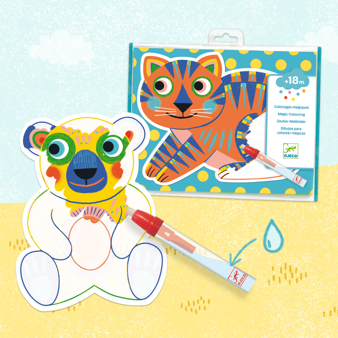 Coloriage à l'eau - Animaloma