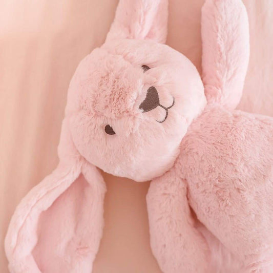 Peluche ultra douce Lapin - Rose