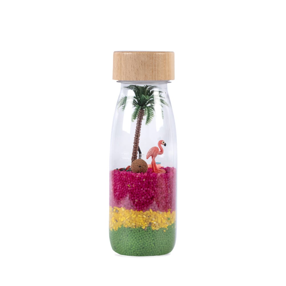 Bouteille sensorielle Flamingo