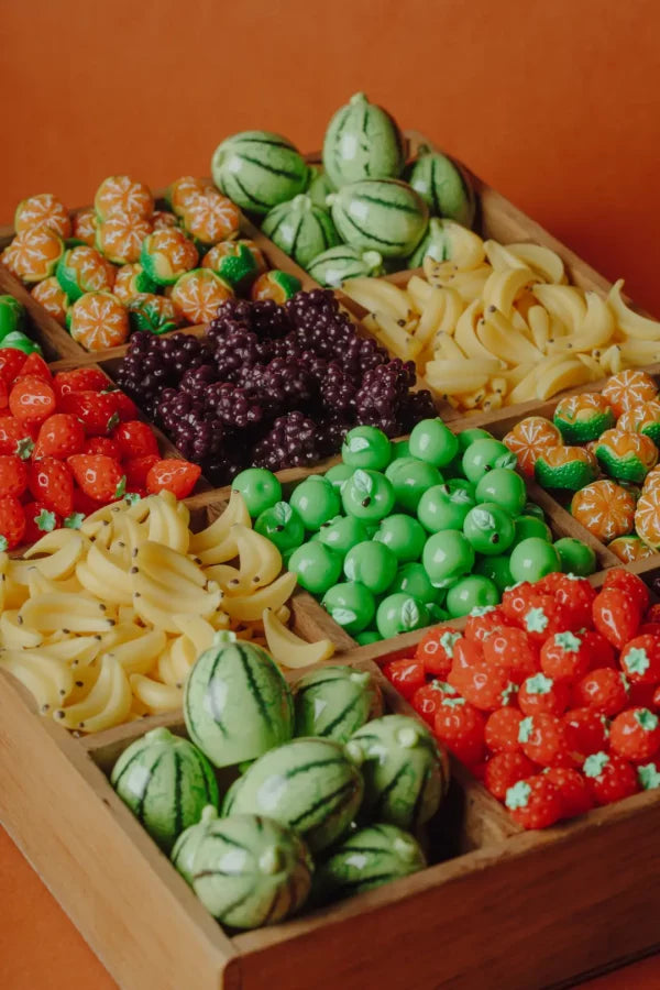 Bouteille sensorielle fruits