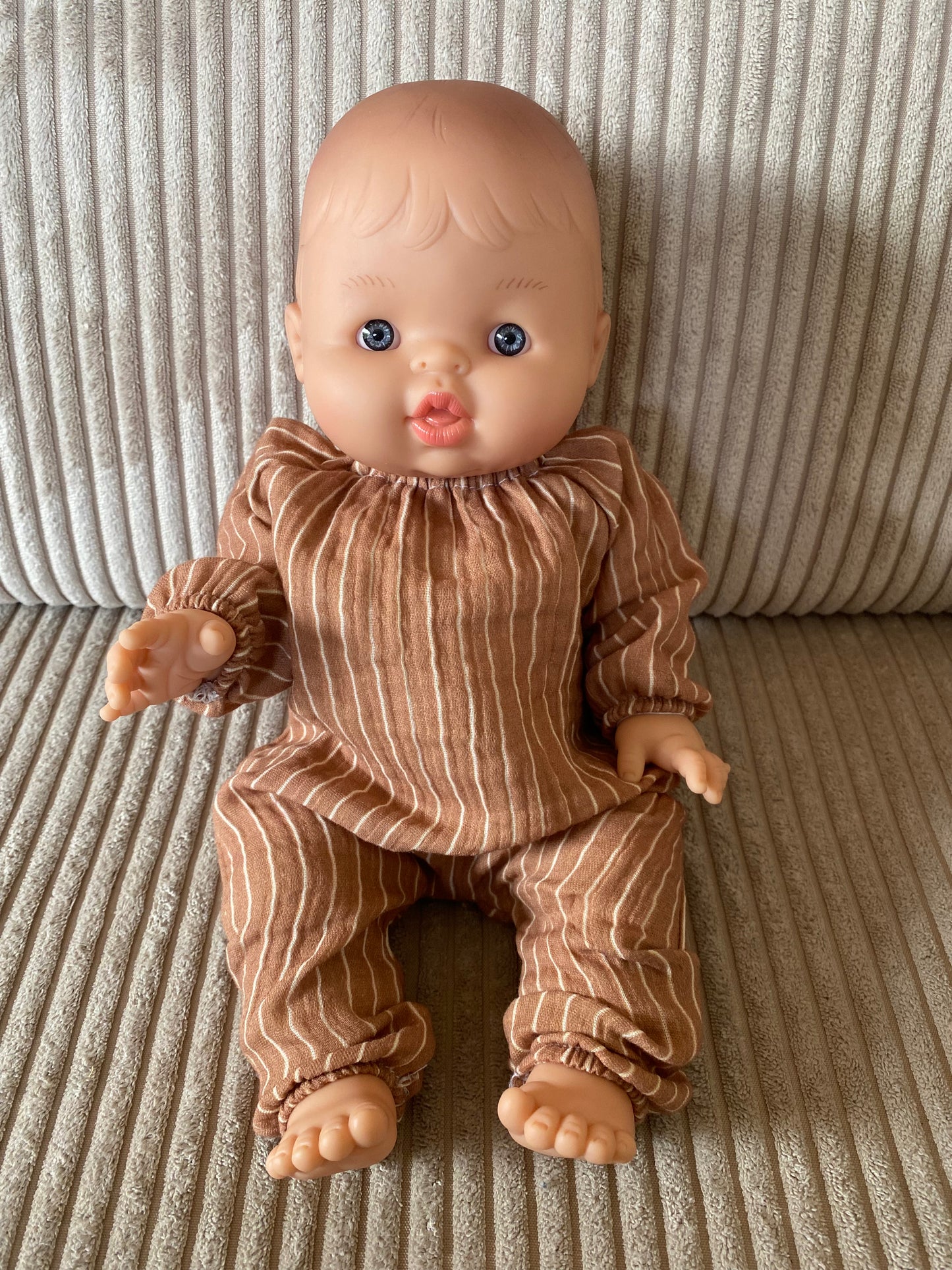 Poupée Louis - Tenue rayures