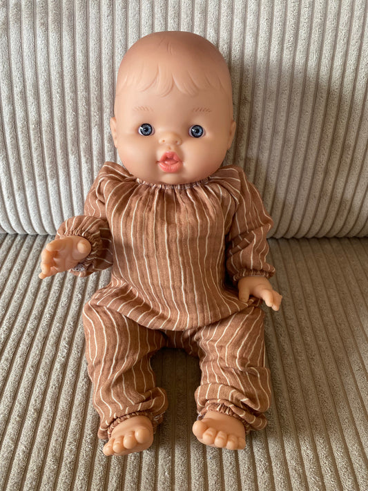 Poupée Louis - Tenue rayures