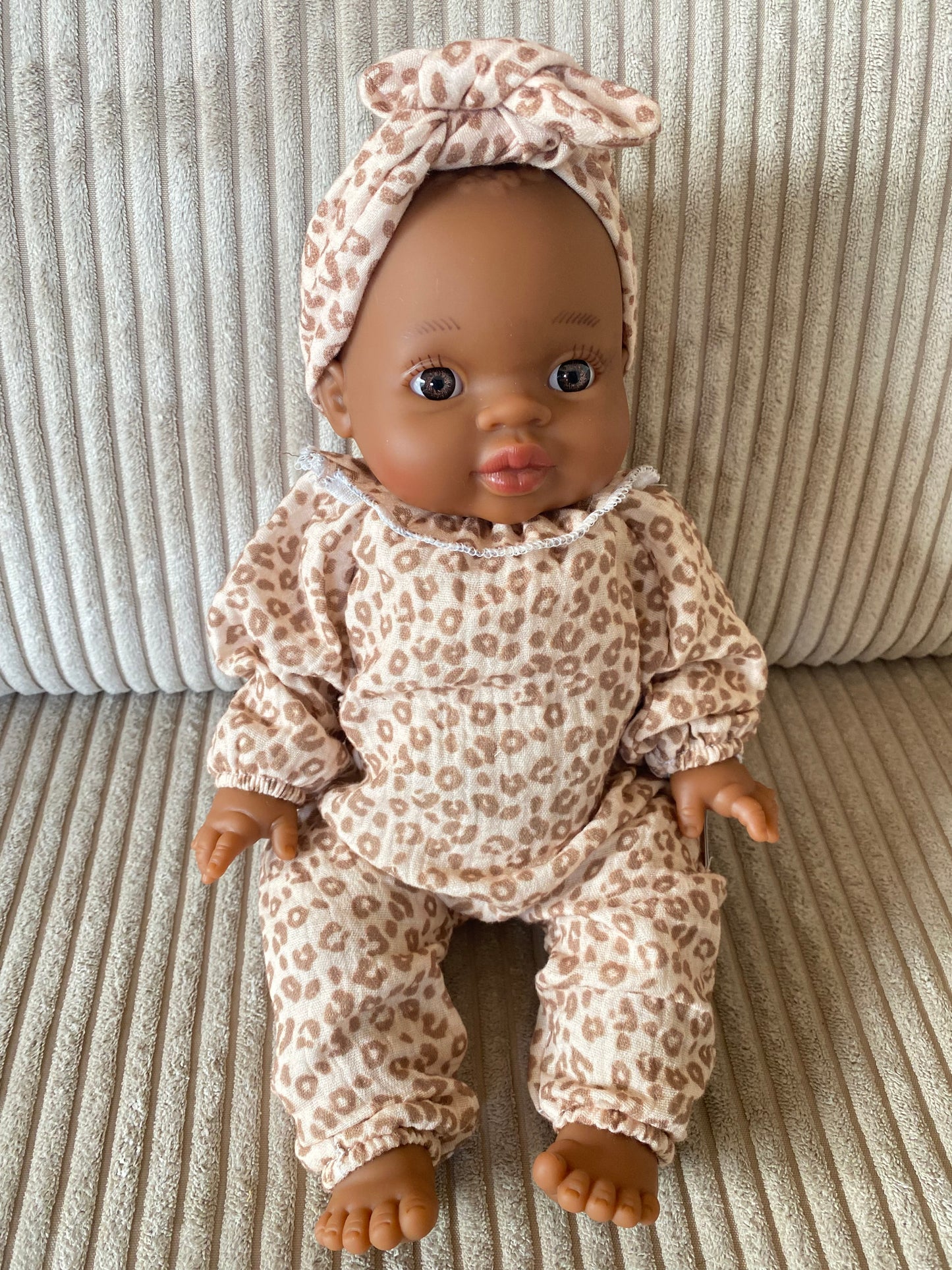 Poupée Romy - Combinaison Léopard