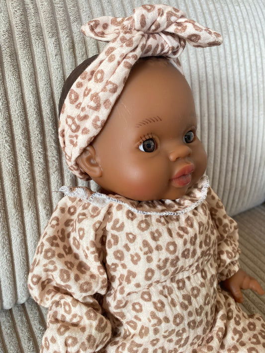 Poupée Romy - Combinaison Léopard