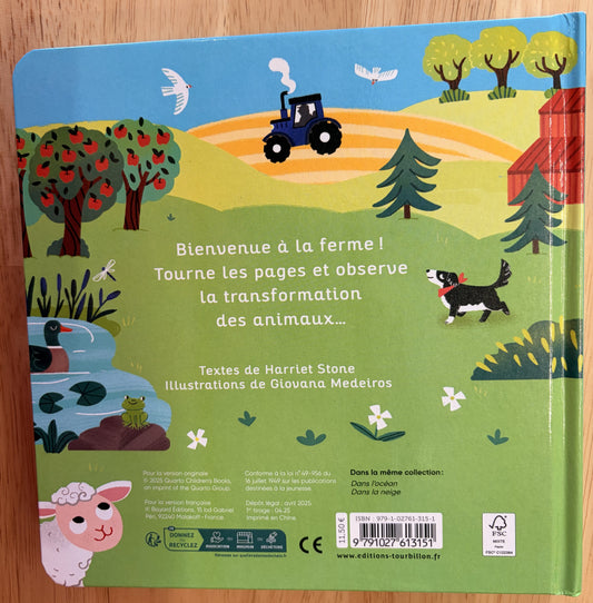 Livre "A la ferme"