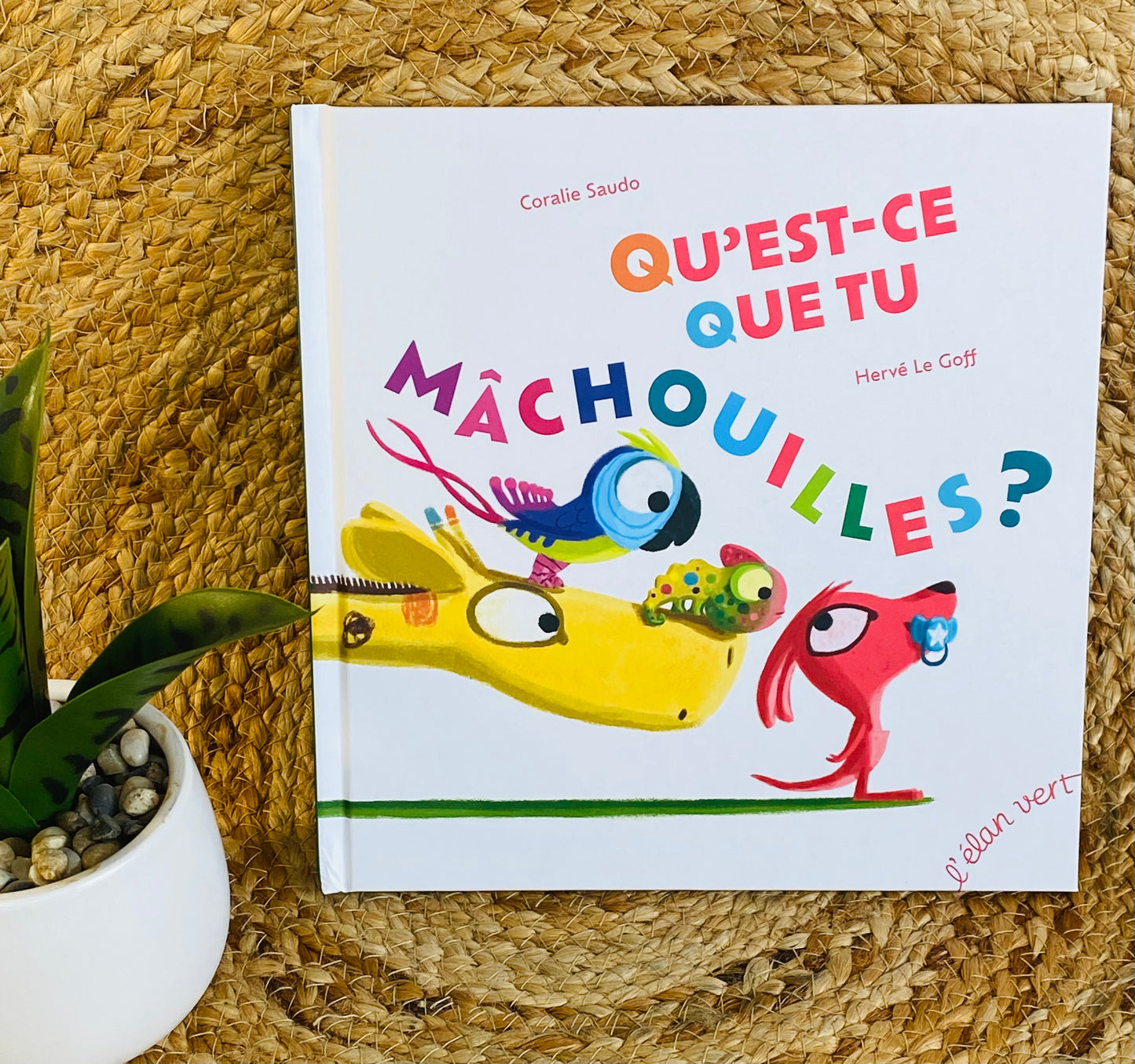 Livre - Qu'est-ce que tu mâchouilles ?