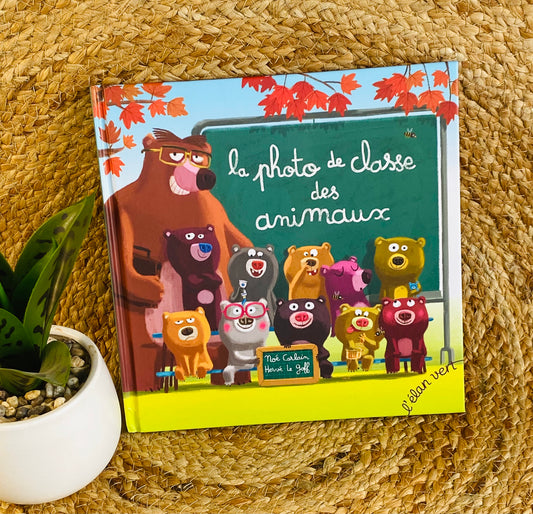 Livre - La photo de classe des animaux