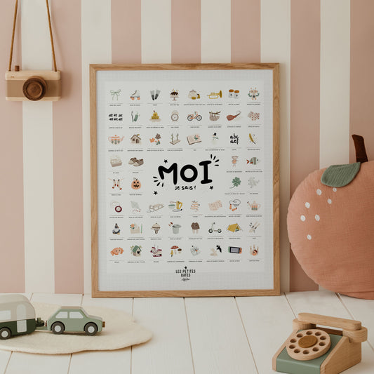 Affiche "Moi je sais"