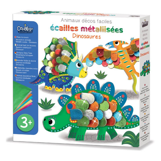 Ecailles métallisées "dinosaures"