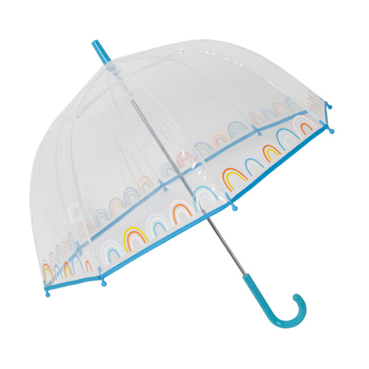 🌈 Parapluie Cloche Little L – Arc en ciel 🌧️