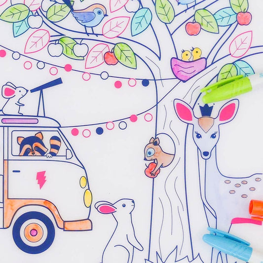 Coloriage réutilisable en silicone - VAN