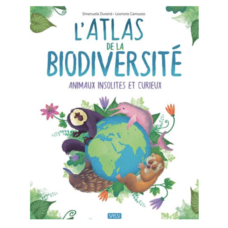 Livre - Atlas de la biodiversité. Animaux insolites et curieux